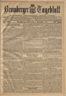 Bromberger Tageblatt. J. 31, 1907, nr 205