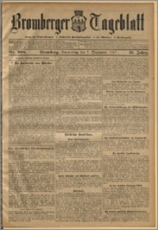 Bromberger Tageblatt. J. 31, 1907, nr 208