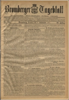 Bromberger Tageblatt. J. 31, 1907, nr 211