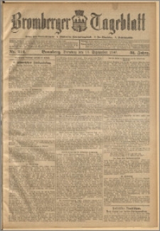 Bromberger Tageblatt. J. 31, 1907, nr 212