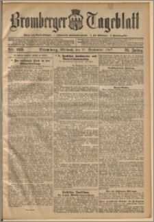 Bromberger Tageblatt. J. 31, 1907, nr 213
