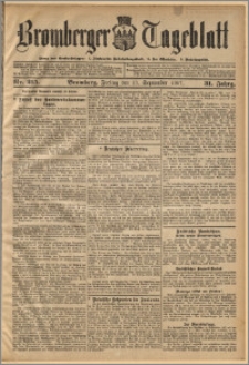 Bromberger Tageblatt. J. 31, 1907, nr 215
