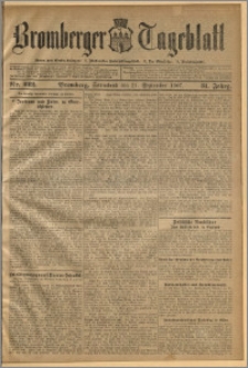 Bromberger Tageblatt. J. 31, 1907, nr 222