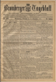 Bromberger Tageblatt. J. 31, 1907, nr 225