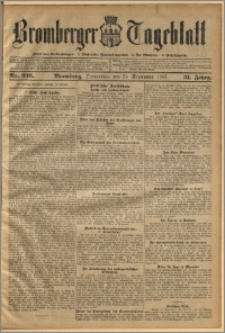 Bromberger Tageblatt. J. 31, 1907, nr 226