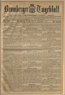 Bromberger Tageblatt. J. 31, 1907, nr 229