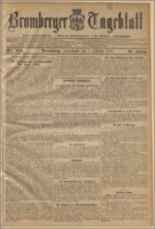 Bromberger Tageblatt. J. 31, 1907, nr 234