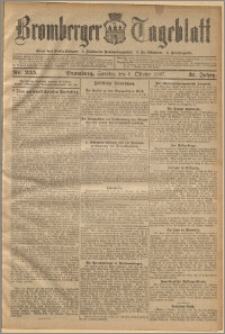 Bromberger Tageblatt. J. 31, 1907, nr 235
