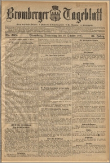 Bromberger Tageblatt. J. 31, 1907, nr 238