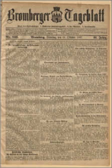 Bromberger Tageblatt. J. 31, 1907, nr 242