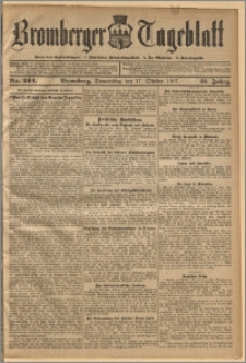 Bromberger Tageblatt. J. 31, 1907, nr 244