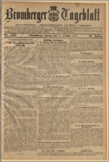 Bromberger Tageblatt. J. 31, 1907, nr 245