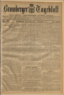 Bromberger Tageblatt. J. 31, 1907, nr 262