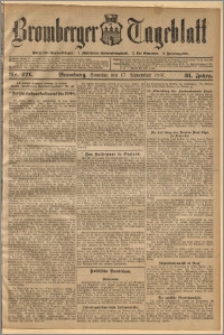 Bromberger Tageblatt. J. 31, 1907, nr 271