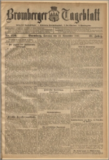 Bromberger Tageblatt. J. 31, 1907, nr 276