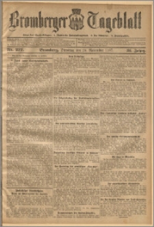 Bromberger Tageblatt. J. 31, 1907, nr 277