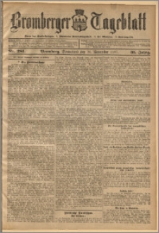 Bromberger Tageblatt. J. 31, 1907, nr 281