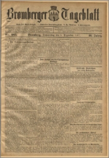 Bromberger Tageblatt. J. 31, 1907, nr 285