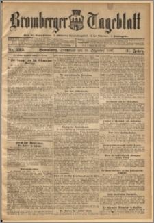 Bromberger Tageblatt. J. 31, 1907, nr 293