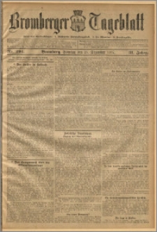 Bromberger Tageblatt. J. 31, 1907, nr 294