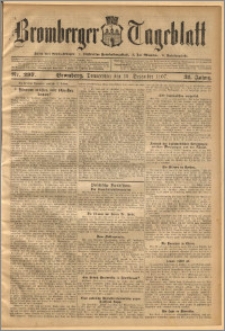 Bromberger Tageblatt. J. 31, 1907, nr 297