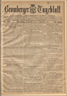 Bromberger Tageblatt. J. 31, 1907, nr 299