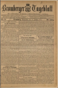 Bromberger Tageblatt. J. 36, 1912, nr 8