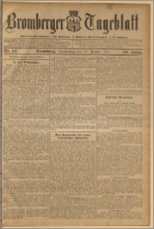 Bromberger Tageblatt. J. 36, 1912, nr 14