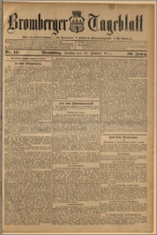 Bromberger Tageblatt. J. 36, 1912, nr 15