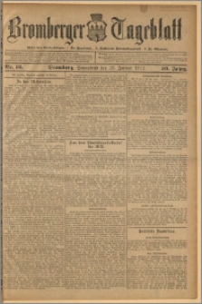 Bromberger Tageblatt. J. 36, 1912, nr 16