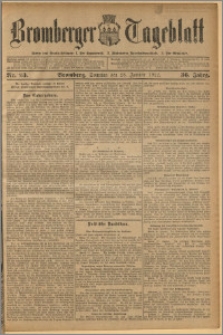 Bromberger Tageblatt. J. 36, 1912, nr 23