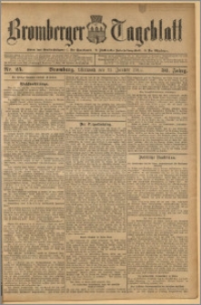 Bromberger Tageblatt. J. 36, 1912, nr 25