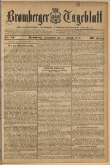 Bromberger Tageblatt. J. 36, 1912, nr 28