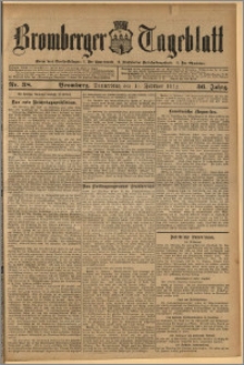 Bromberger Tageblatt. J. 36, 1912, nr 38