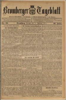 Bromberger Tageblatt. J. 36, 1912, nr 39