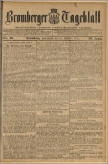 Bromberger Tageblatt. J. 36, 1912, nr 46