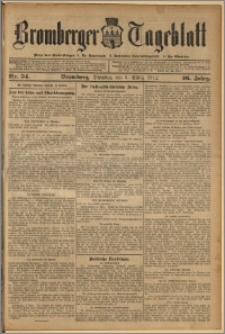 Bromberger Tageblatt. J. 36, 1912, nr 54