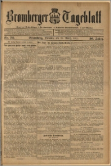 Bromberger Tageblatt. J. 36, 1912, nr 72