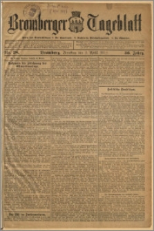 Bromberger Tageblatt. J. 36, 1912, nr 78