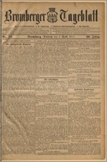 Bromberger Tageblatt. J. 36, 1912, nr 79