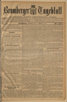 Bromberger Tageblatt. J. 36, 1912, nr 81