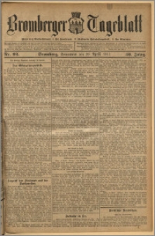 Bromberger Tageblatt. J. 36, 1912, nr 92