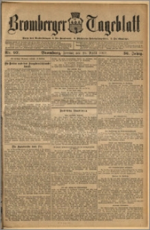 Bromberger Tageblatt. J. 36, 1912, nr 97