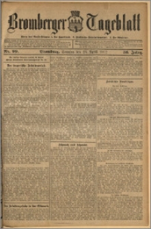 Bromberger Tageblatt. J. 36, 1912, nr 99