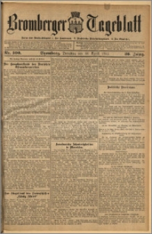 Bromberger Tageblatt. J. 36, 1912, nr 100
