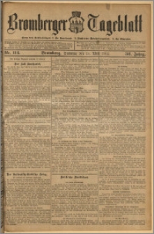 Bromberger Tageblatt. J. 36, 1912, nr 112