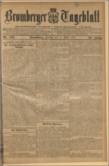 Bromberger Tageblatt. J. 36, 1912, nr 125