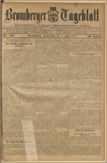 Bromberger Tageblatt. J. 36, 1912, nr 130