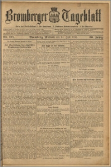 Bromberger Tageblatt. J. 36, 1912, nr 171