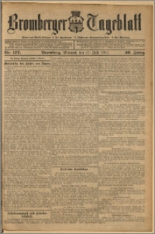 Bromberger Tageblatt. J. 36, 1912, nr 177